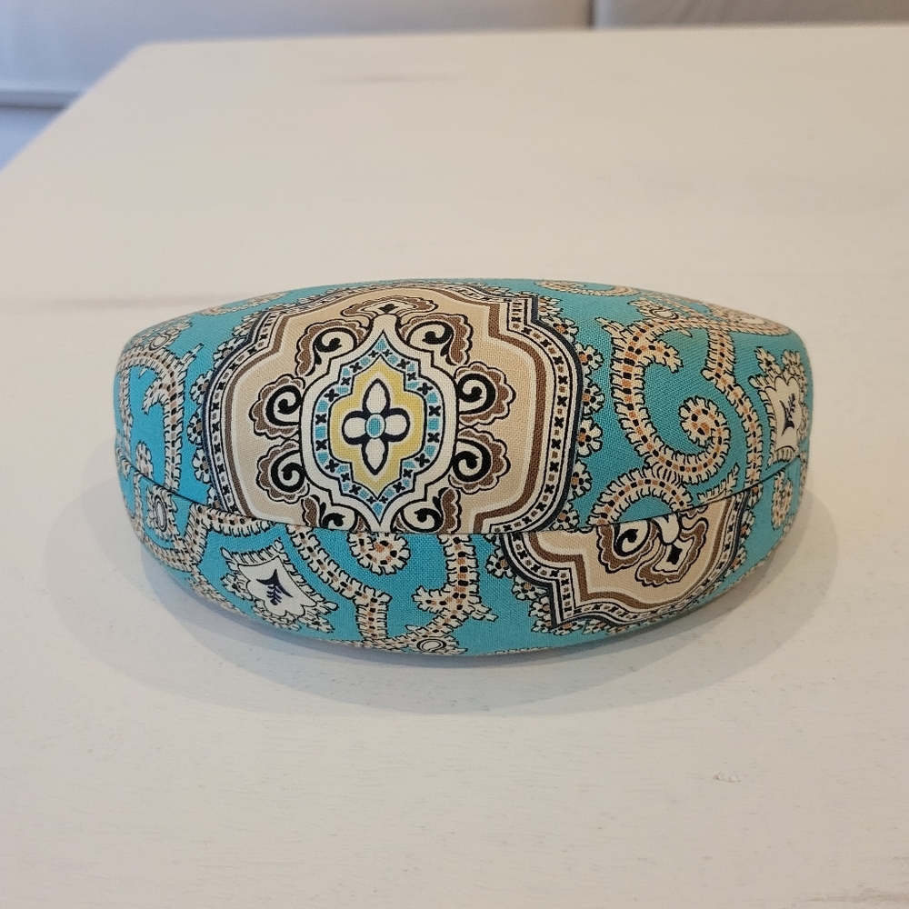 Vera Bradley Totally Turquoise Sunglass Case